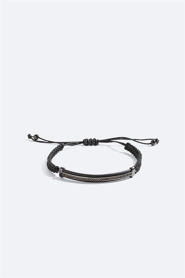 Black Zircon Stone Bracelet
