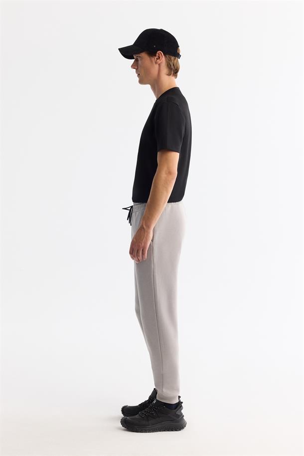 Taş Beli Lastikli Bağcıklı 3 İpik Şardonlu Eşofman Altı