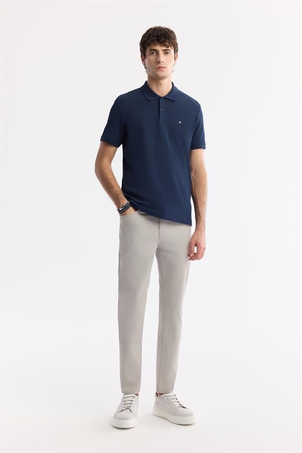 Taş Klasik Bel Soft Touch Pamuklu Pantolon