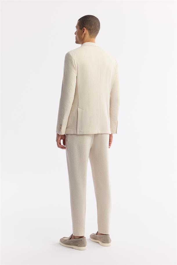 Taş Mono Yaka Viskon Karışımlı Hafif Bi-Stretch Blazer Ceket