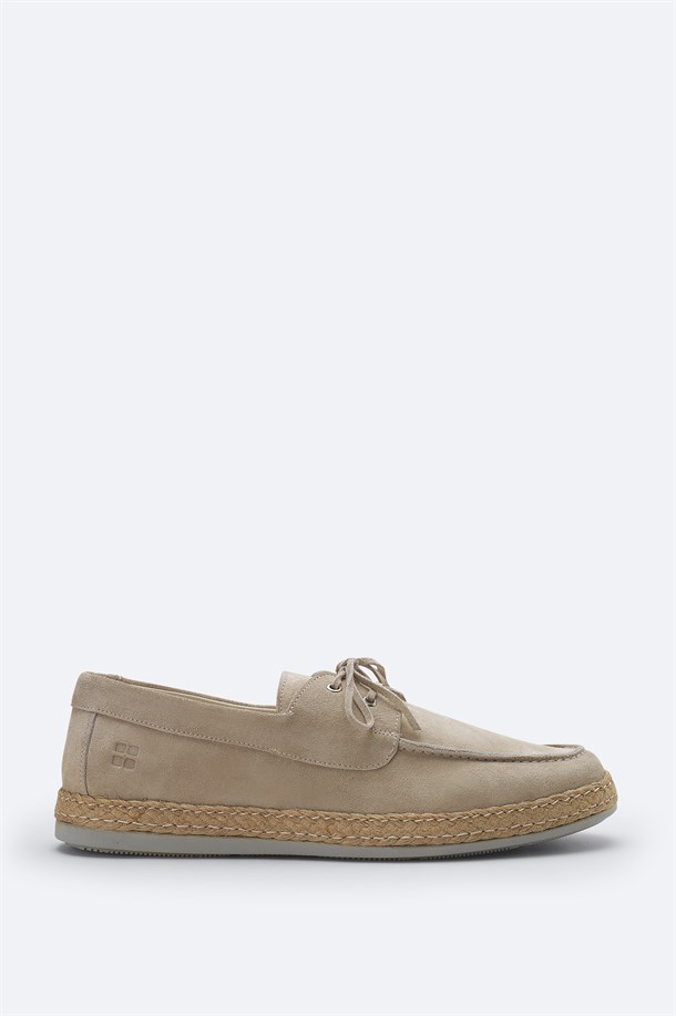 Taş Süet Loafer Ayakkabı