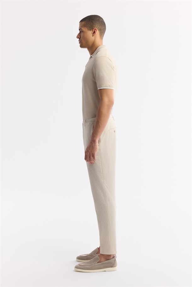 Taş Yandan Cepli Bi-Stretch Pantolon