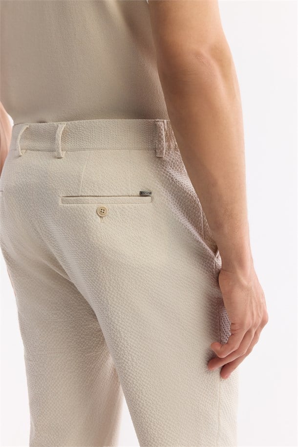 Taş Yandan Cepli Bi-Stretch Pantolon