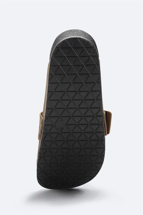 Vizon Tek Bantlı Hafif Rahat Taban Sandalet Terlik