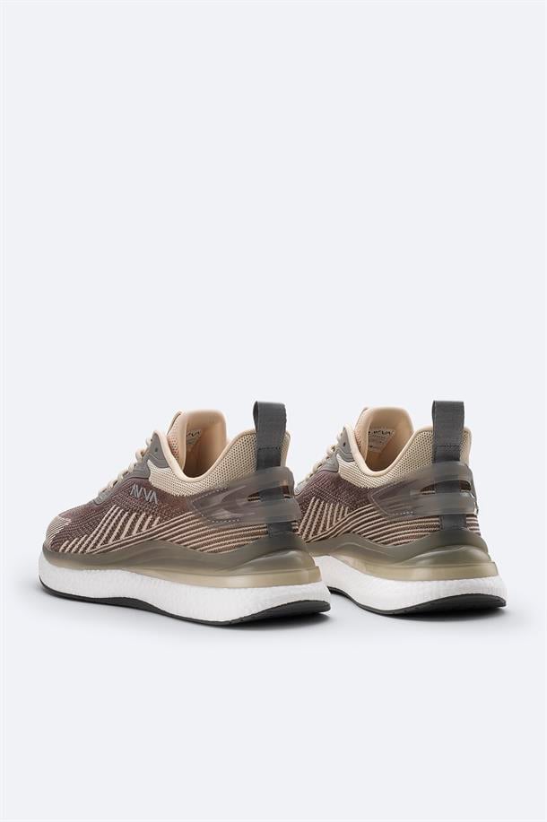 Vizon Nefes Alan Hafif Sneaker Ayakkabı