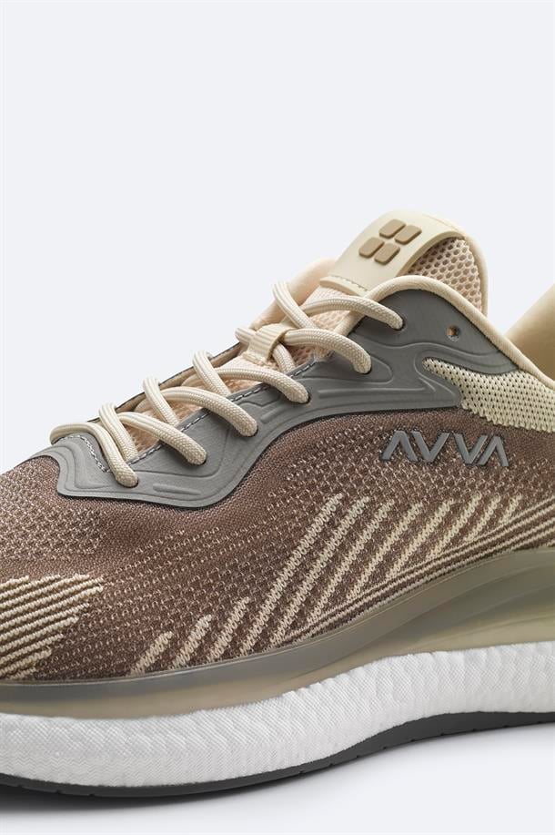 Vizon Nefes Alan Hafif Sneaker Ayakkabı