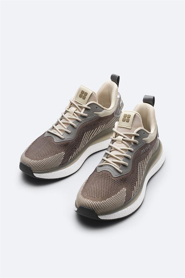 Vizon Nefes Alan Hafif Sneaker Ayakkabı