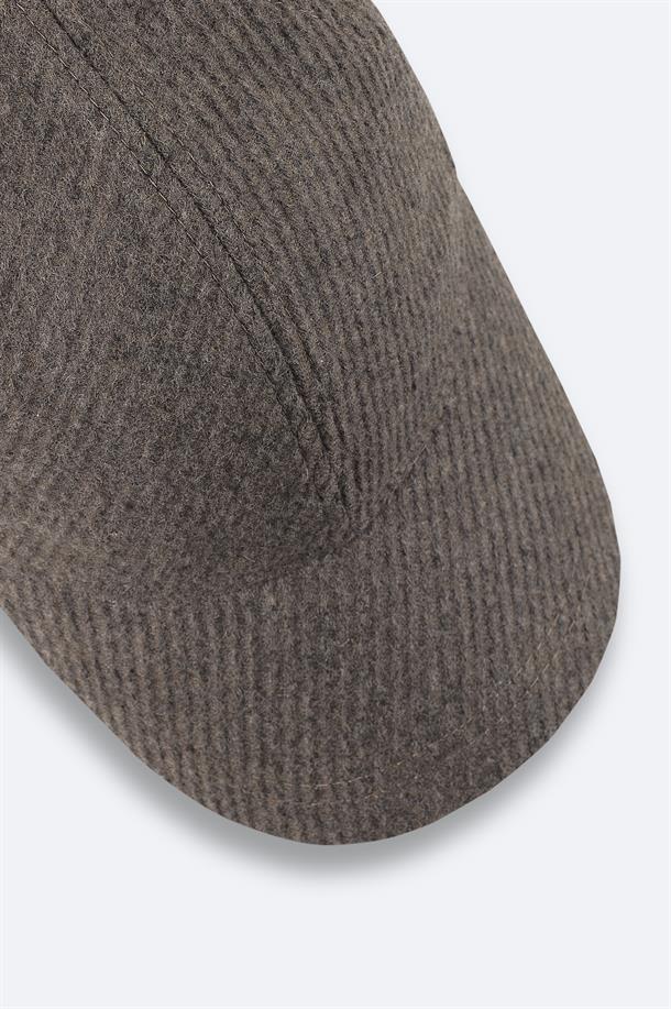 Vizon Fitilli Kadife Spor Şapka