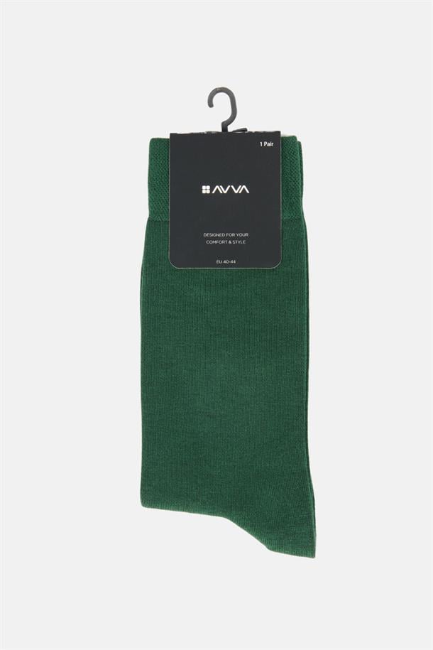 Yeşil Bambu Soket Çorap