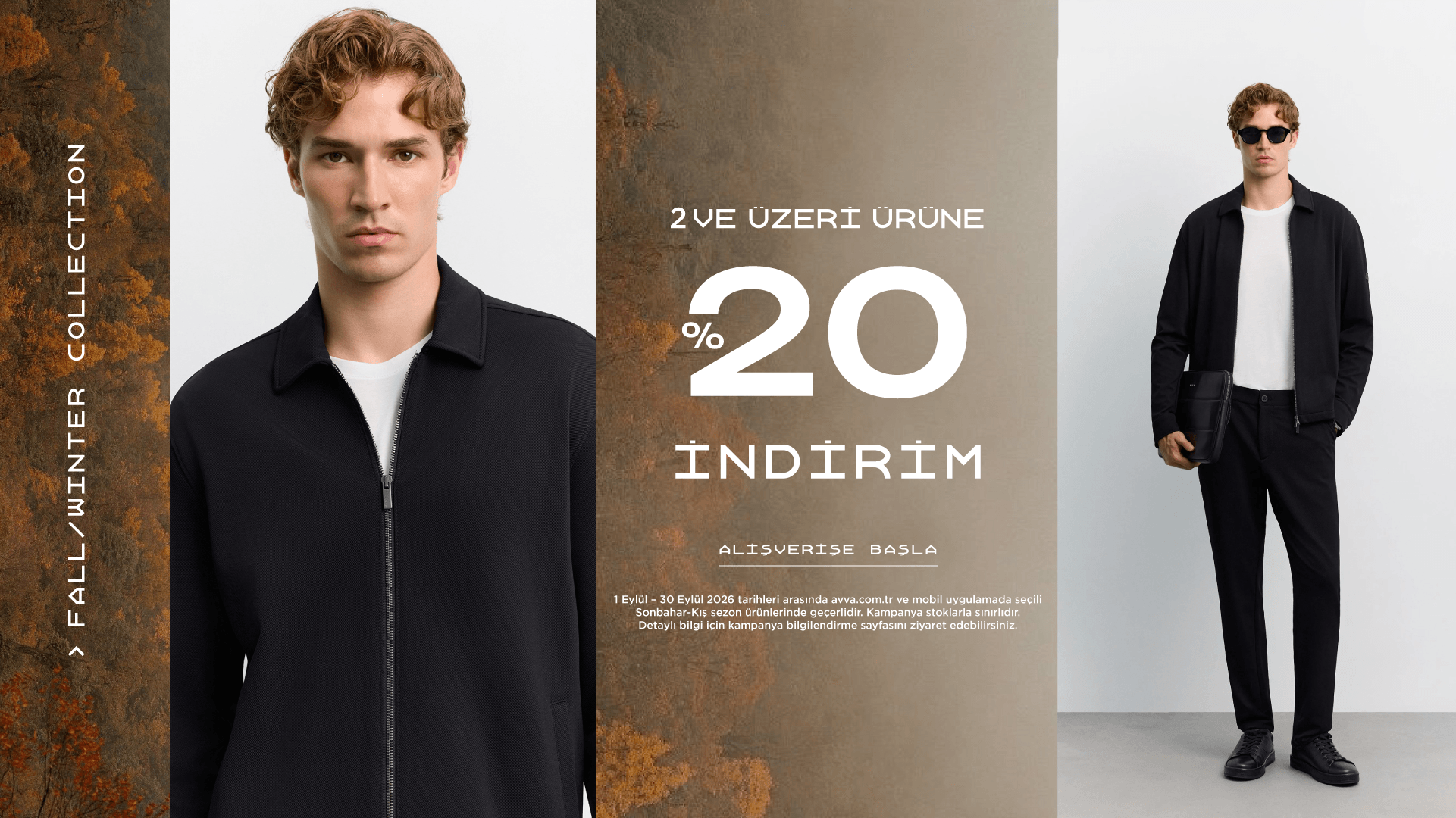 2 ve Üzeri Ürüne %20 İndirim