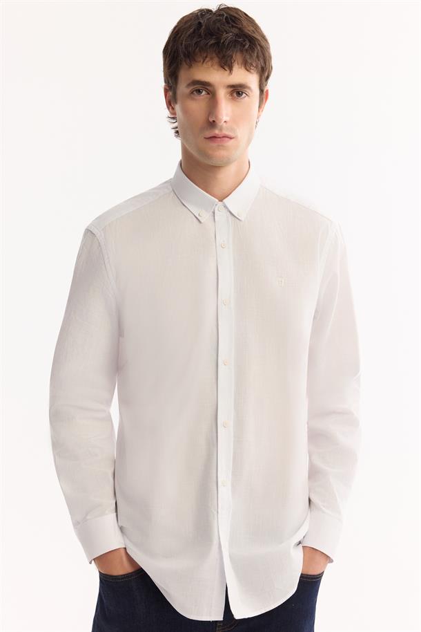 White Cotton Shirt