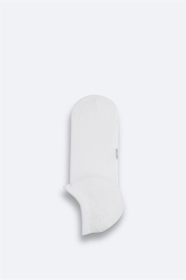 Beyaz Sneaker Çorap