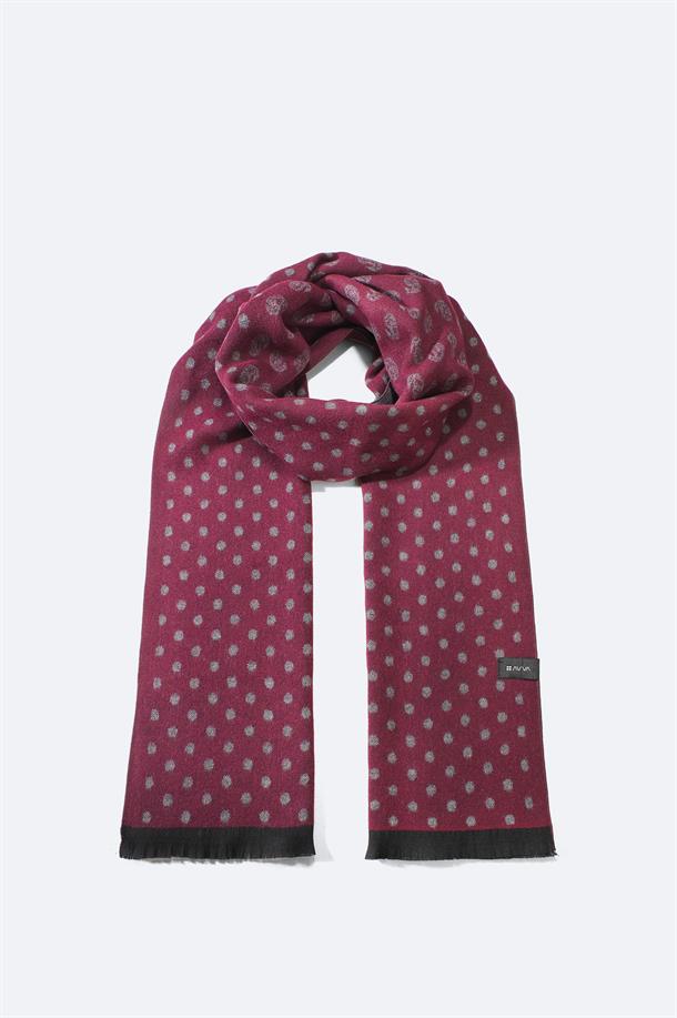 Burgundy Scarf