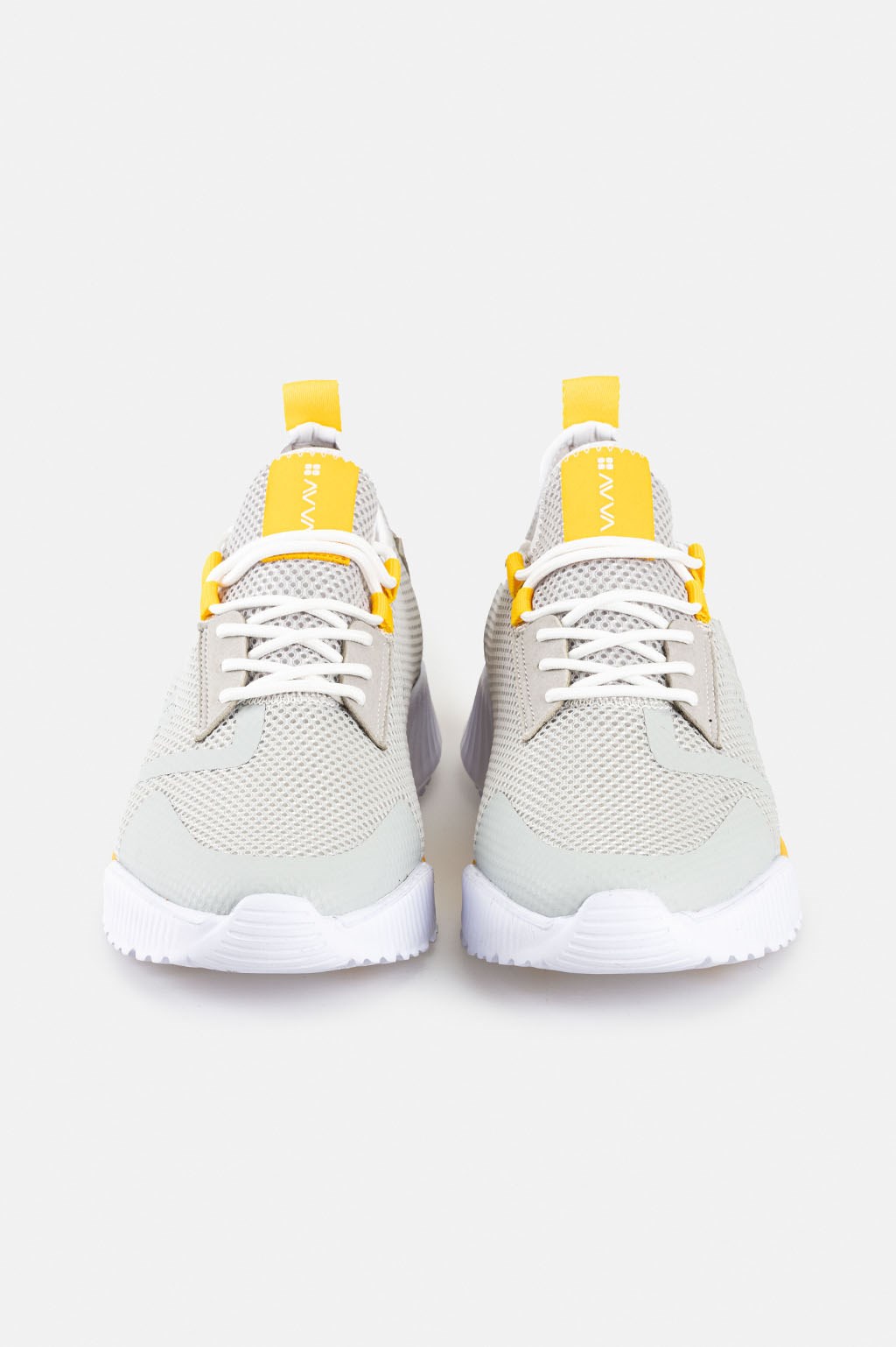 Gri-Sarı Sneaker Ayakkabı
