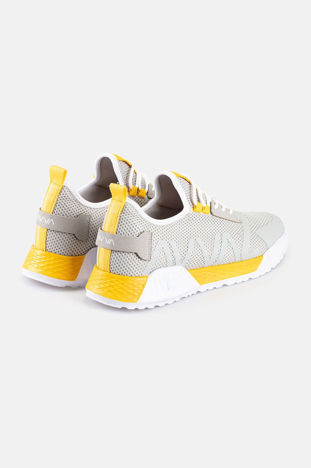 Gri-Sarı Sneaker Ayakkabı