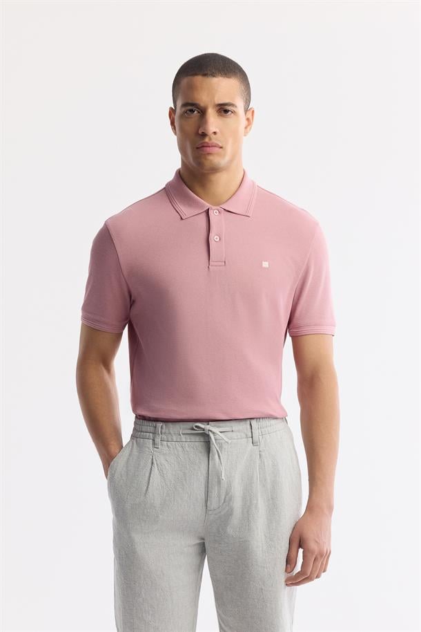 Gri Beli Lastikli Dokulu Teos Relaxed Fit Şort