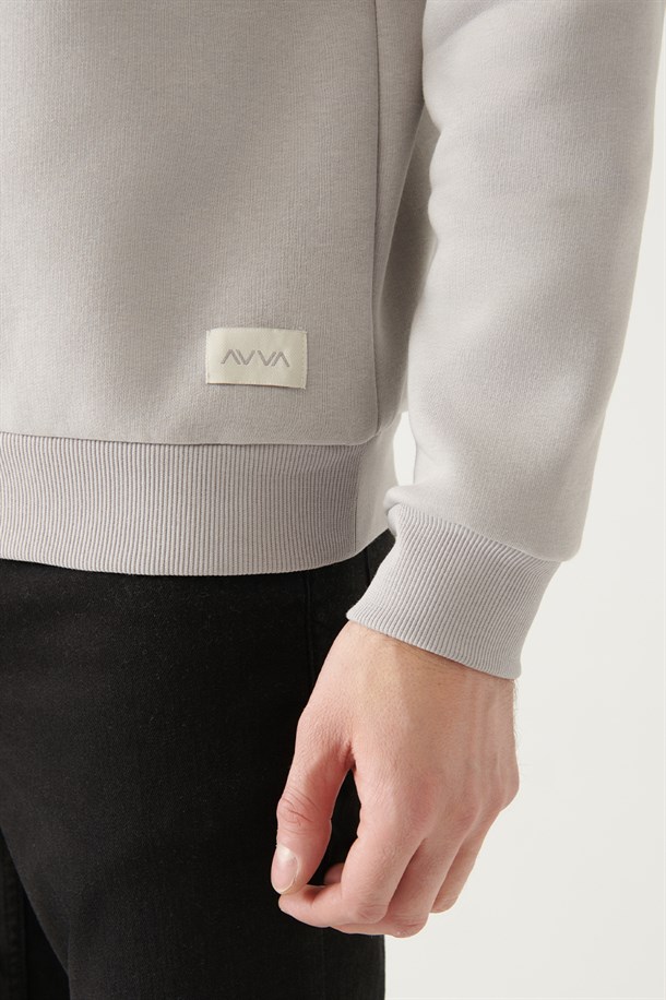 Blok Renkli Sweatshirt