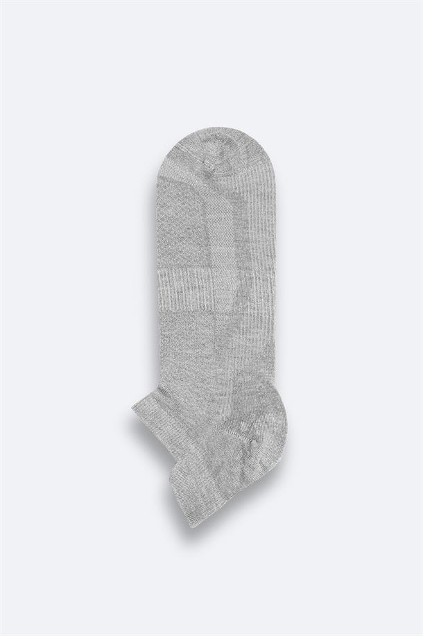 Grey Footie Socks