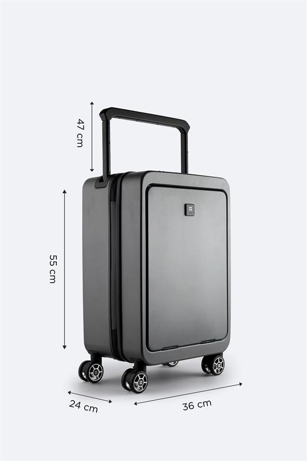 Grey Small Suitcase