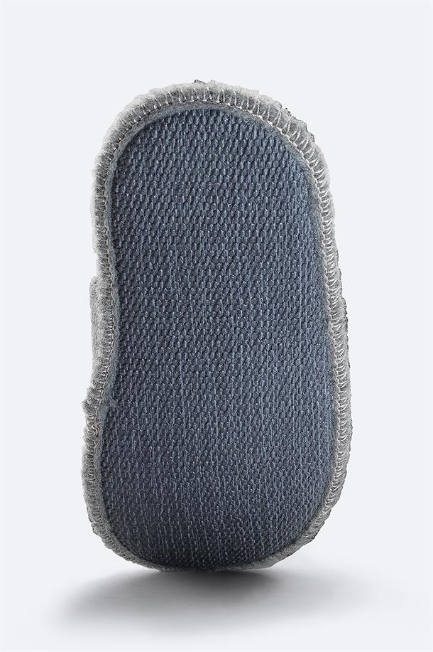 Grey Felt Slippers