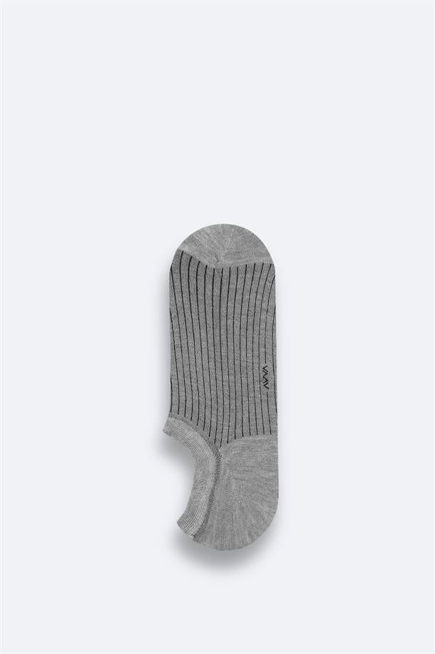 Gri Sneaker Çorap