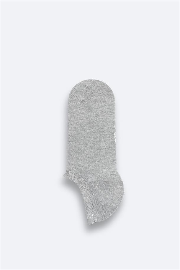 Grey Ankle Socks