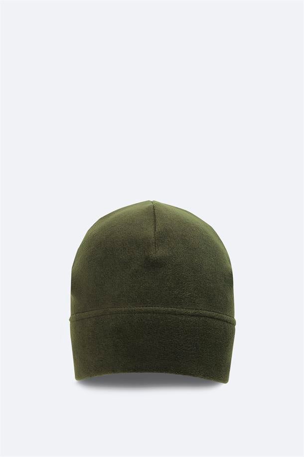 Khaki Neckwarmer Beanie and Glove Set