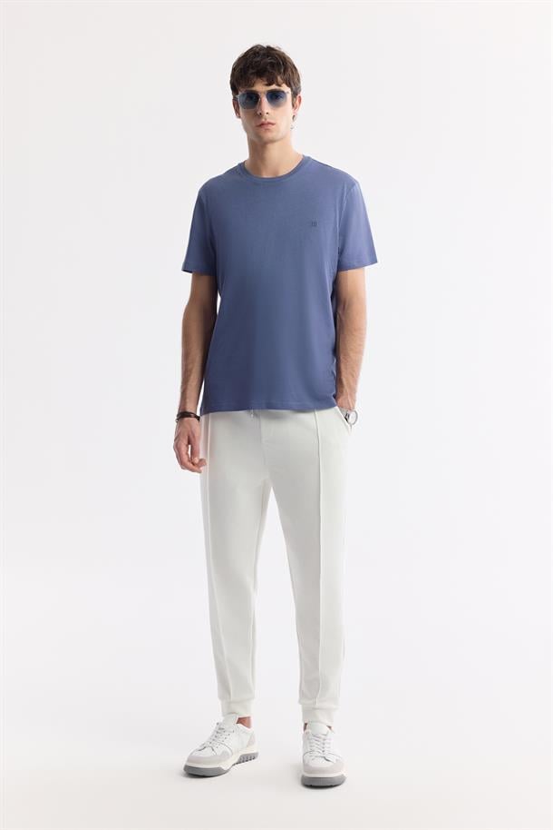 Indigo Ultrasoft Crew Neck T-Shirt