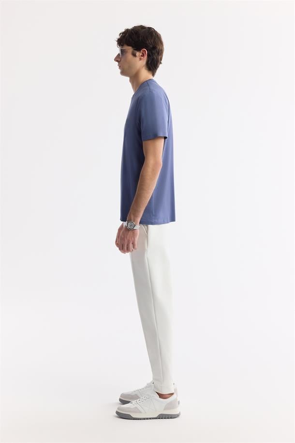 Indigo Ultrasoft Crew Neck T-Shirt