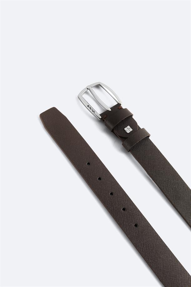 Brown Leather Belt