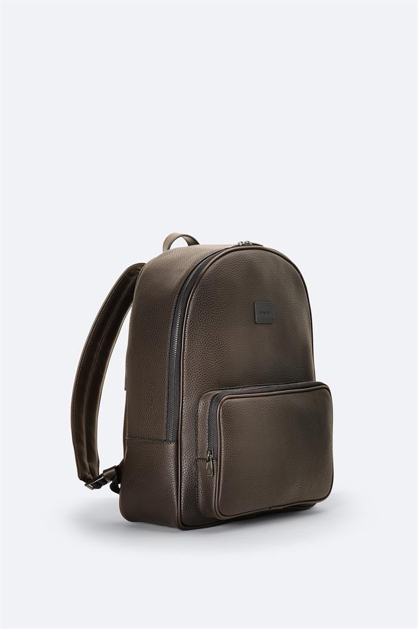 Brown Backpack