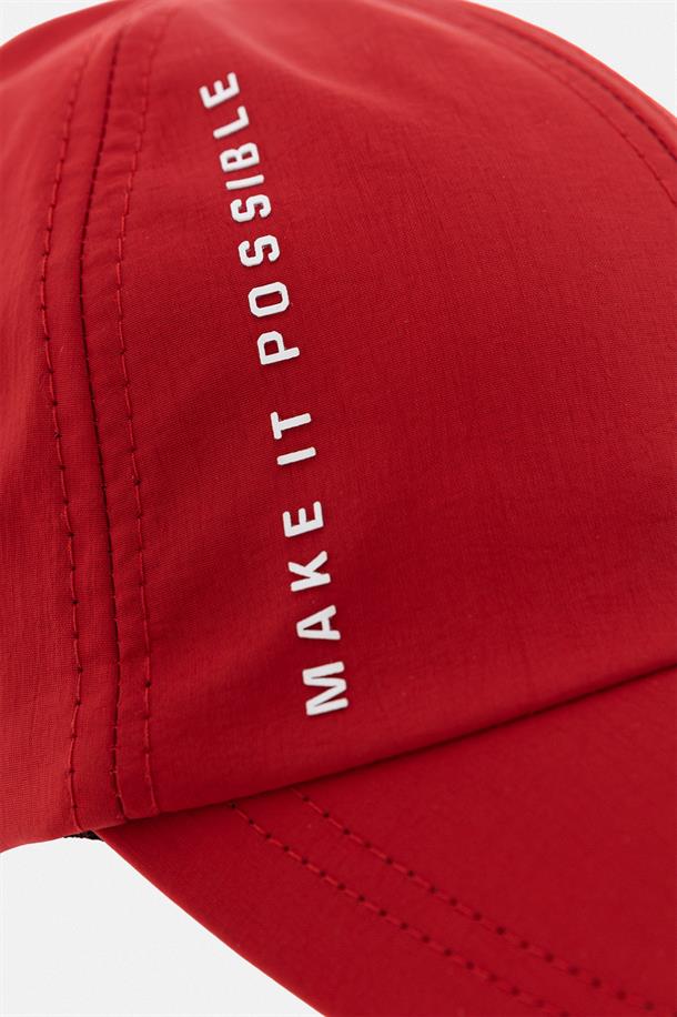 Kırmızı Spor Şapka