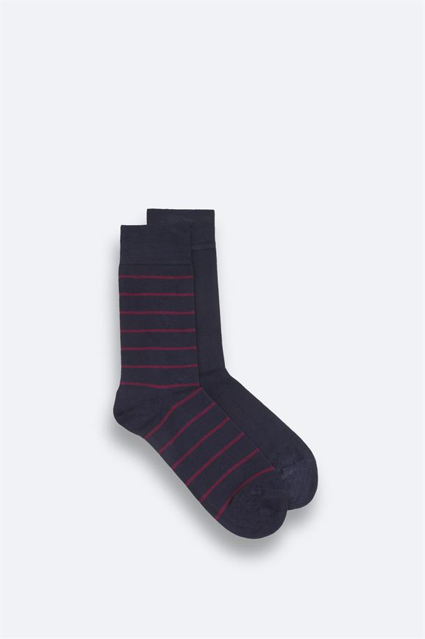 Navy 2 Pack Socks