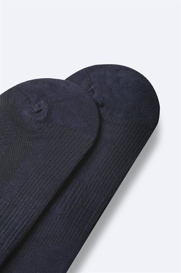 Navy Footie Socks