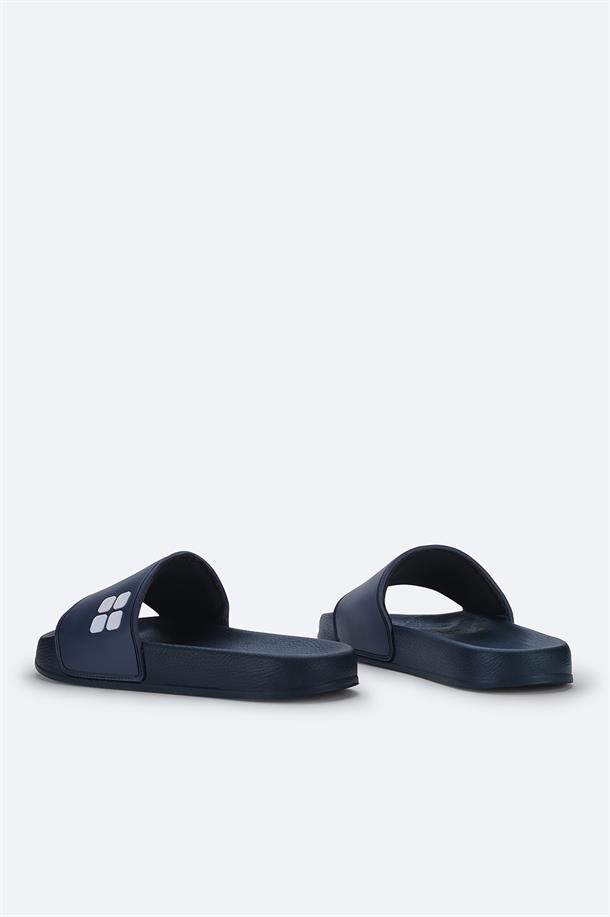 Navy Eva Slides