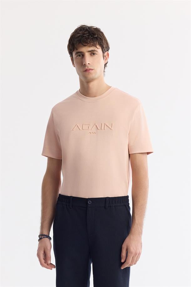 Lacivert Yanı Lastikli Gofreli Olympos Relaxed Fit Chino Şort