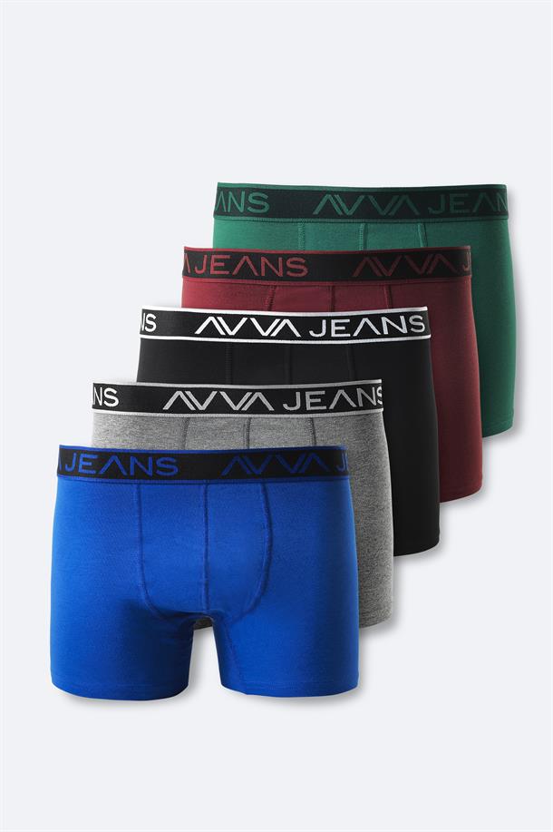 Multicolour 5 Pack Boxers