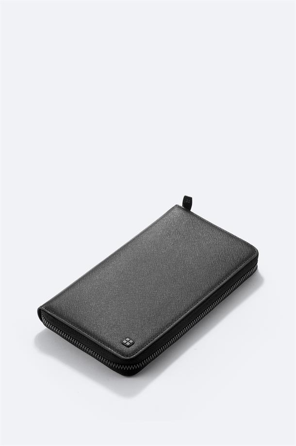 Black Leather Wallet