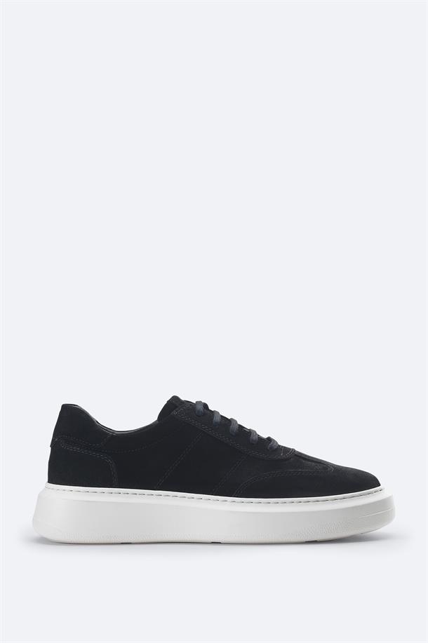 Black Suede Casual Shoes