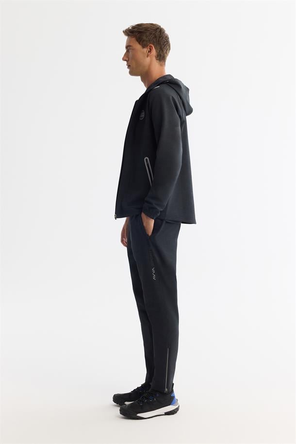 Siyah Baskılı Regular fit Jogger