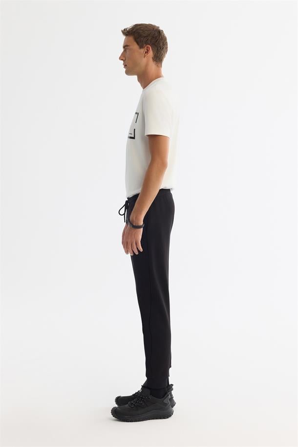 Siyah Düz Basic Jogger