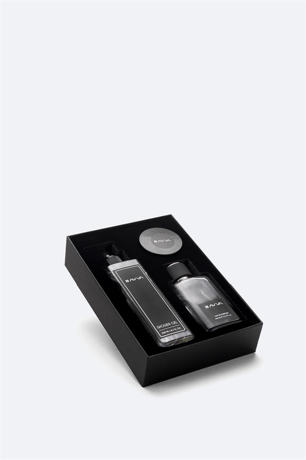 Siyah Shower Jel-Krem-Parfüm Seti 100 ml