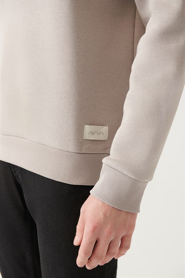 Blok Renkli Sweatshirt