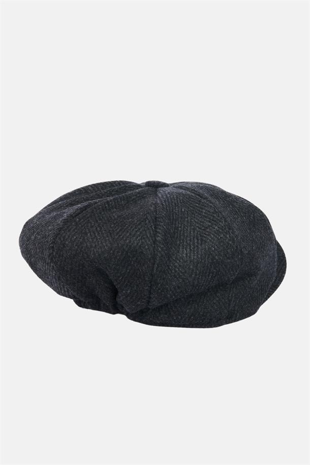 Antrasit Kasket Şapka