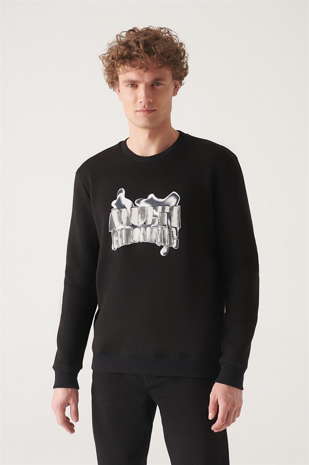 Baskılı Sweatshirt