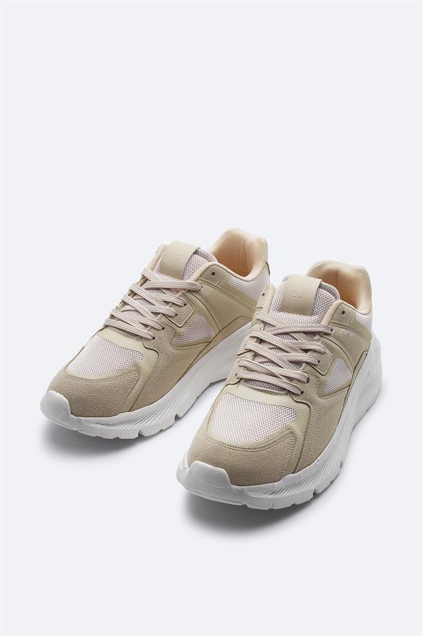 Beige Casual Shoes