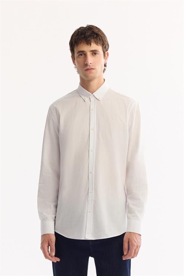 White Cotton Shirt