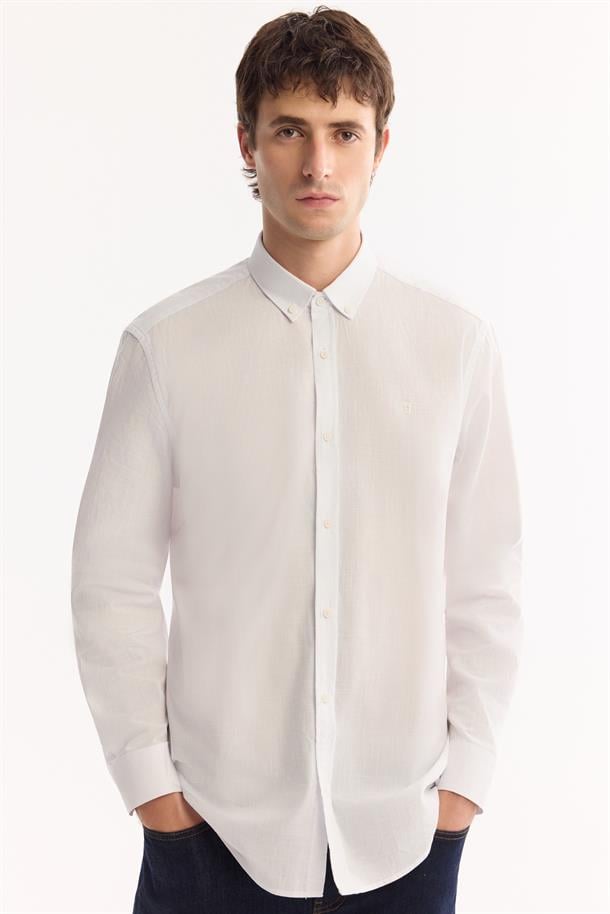 White Cotton Shirt
