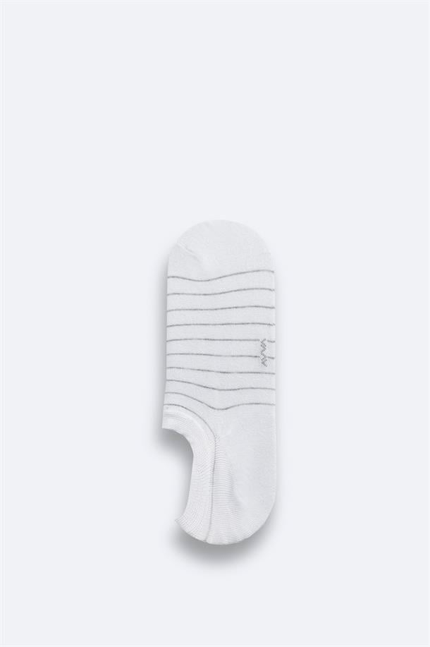 Beyaz Sneaker Çorap