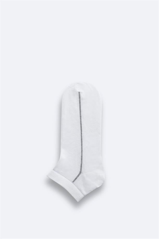 Beyaz Sneaker Çorap